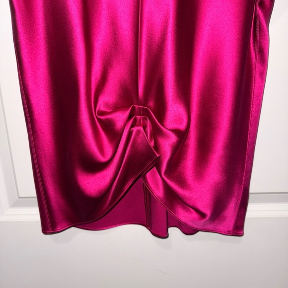 Helmut Lang Pink Capped Sleeve  Zipper detail Blouse - Picture 6 of 9